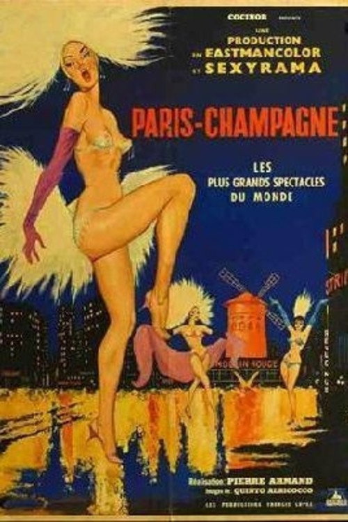 Movie poster for Paris champagne (1964)