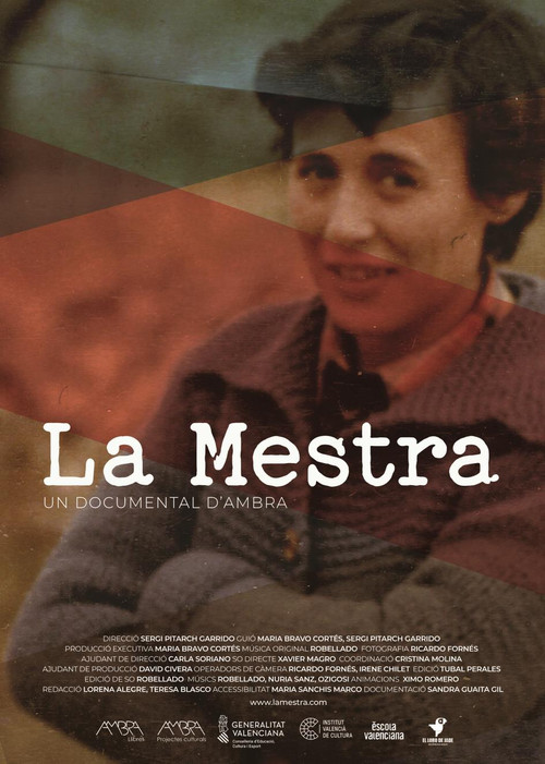 Movie poster for La mestra
