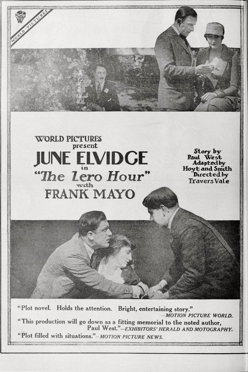 Movie poster for The Zero Hour (1918)