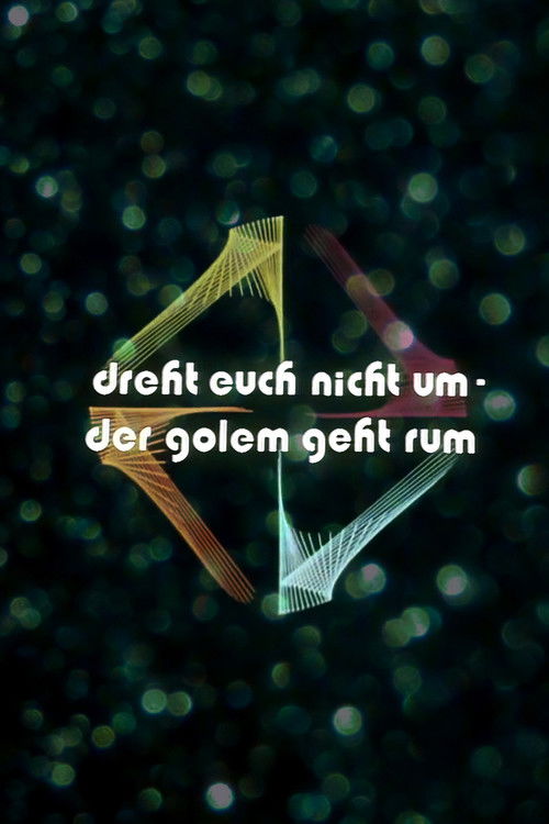 Movie poster for Dreht euch nicht um – der Golem geht rum (1971)