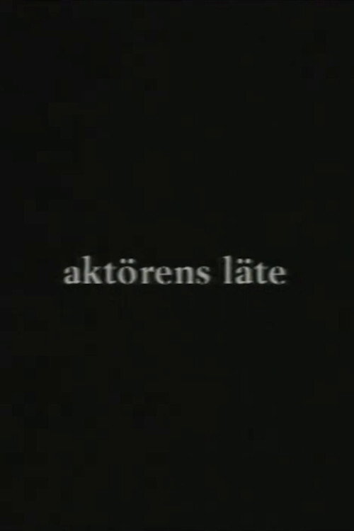Movie poster for Aktörens läte (1998)