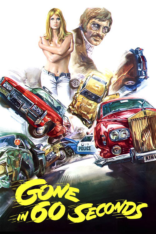 Movie poster for Gone in 60 Seconds (1974)
