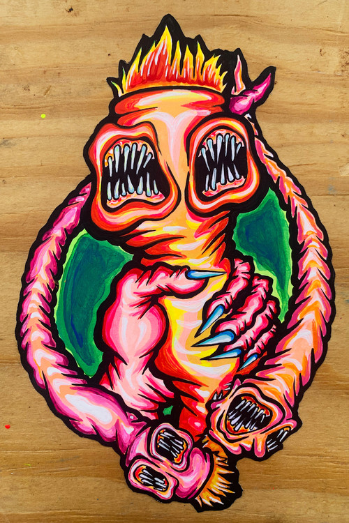 Movie poster for Fat Fleshy Fingers (2023)