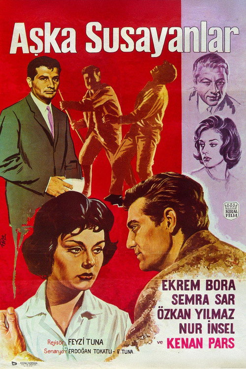 Movie poster for Aşka Susayanlar (1964)