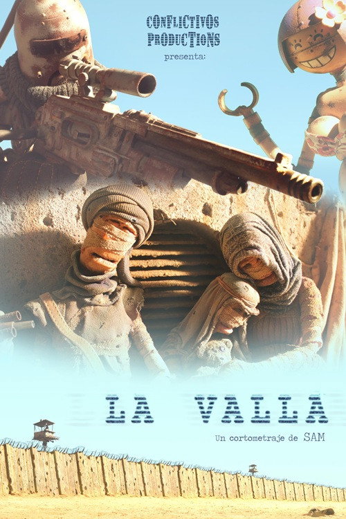 Movie poster for La valla (2025)