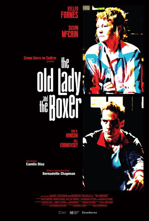 Movie poster for The Old Lady and The Boxer