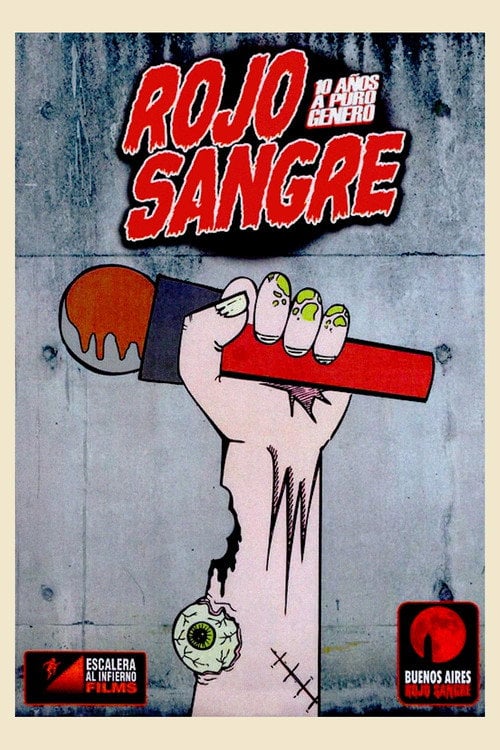 Movie poster for Rojo Sangre: 10 años a puro género (2009)