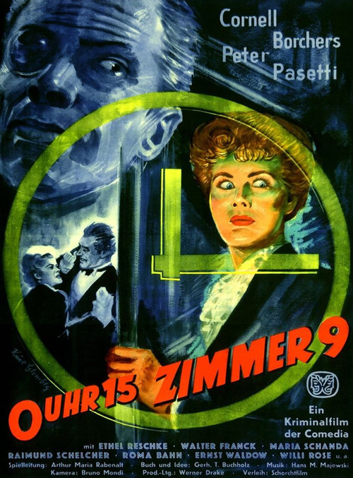 Movie poster for 12:15 AM, Room 9 (1950)