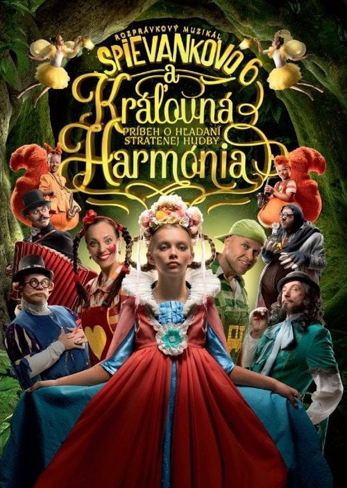 Movie poster for Singing Land and the Queen Harmony (2017)