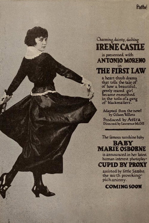 Movie poster for The First Law (1918)