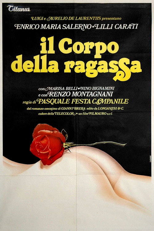 Movie poster for Il corpo della ragassa (1979)