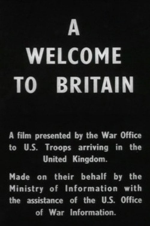 Movie poster for A Welcome to Britain (1943)