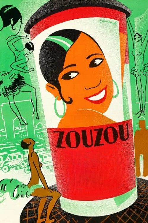 Movie poster for Zouzou (1934)