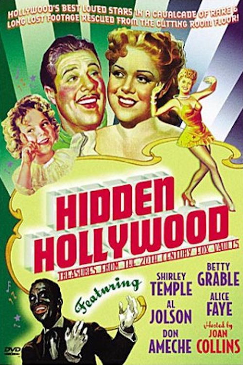 Movie poster for Hidden Hollywood: Treasures from the 20th Century Fox Film Vaults (1997)