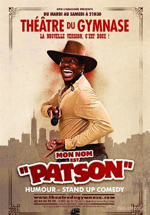 Movie poster for Mon nom est Patson
