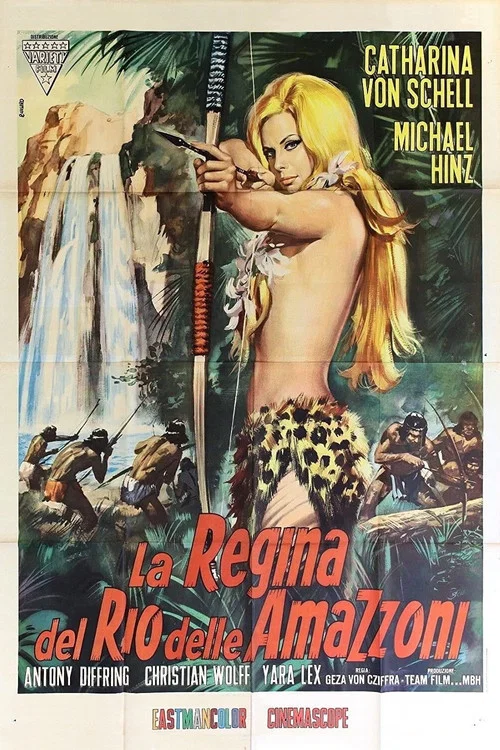Movie poster for Lana: Queen of the Amazons (1964)