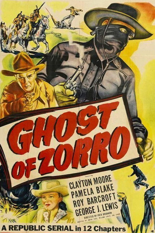 Movie poster for Ghost of Zorro (1949)