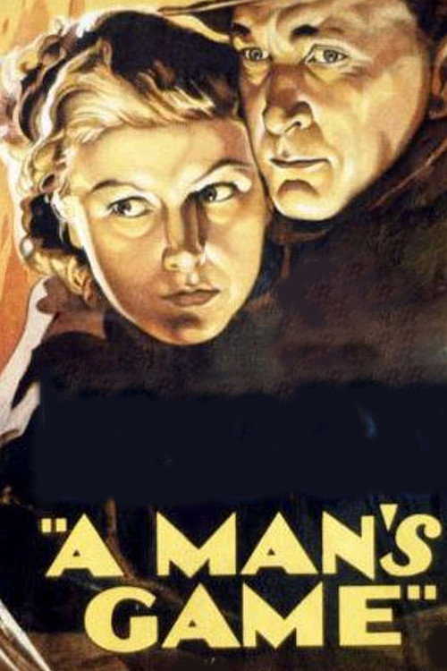 Movie poster for A Man's Game (1934)