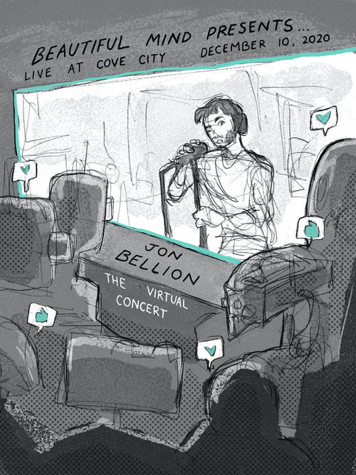 Movie poster for Beautiful Mind Presents… Jon Bellion: The Virtual Concert (2020)