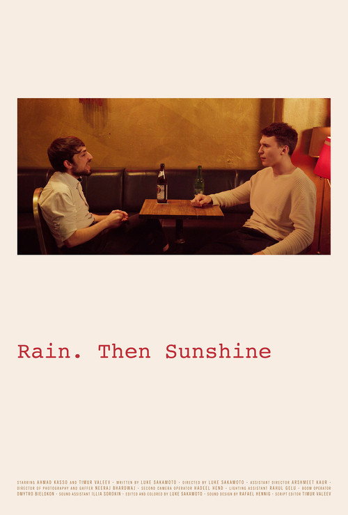 Movie poster for Rain. Then Sunshine (2026)
