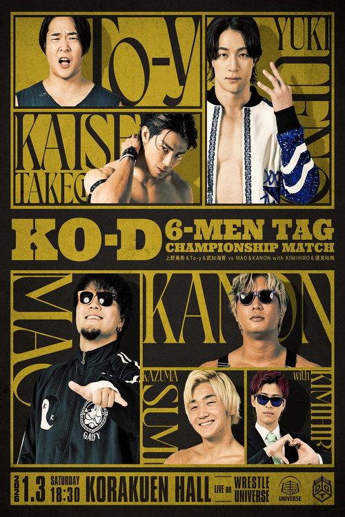 Movie poster for DDT New Year☆Dramatic Parade 2026 ~Answer will be given in a year~ (2026)