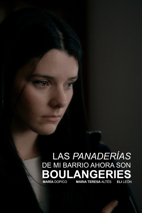 Movie poster for The bakeries in my neighborhood are boulangeries now (2025)