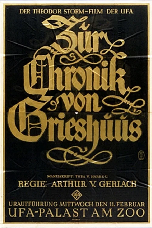 Movie poster for The Chronicles of the Gray House (1925)