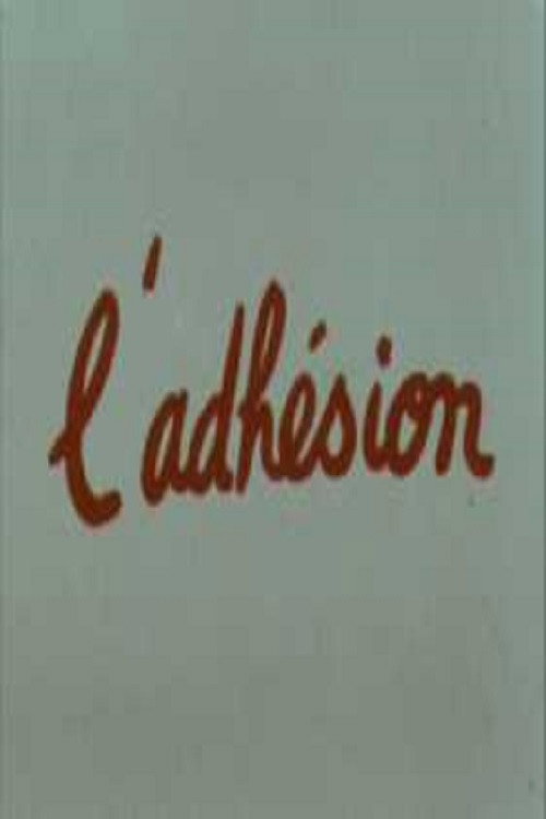 Movie poster for L'Adhésion (1975)