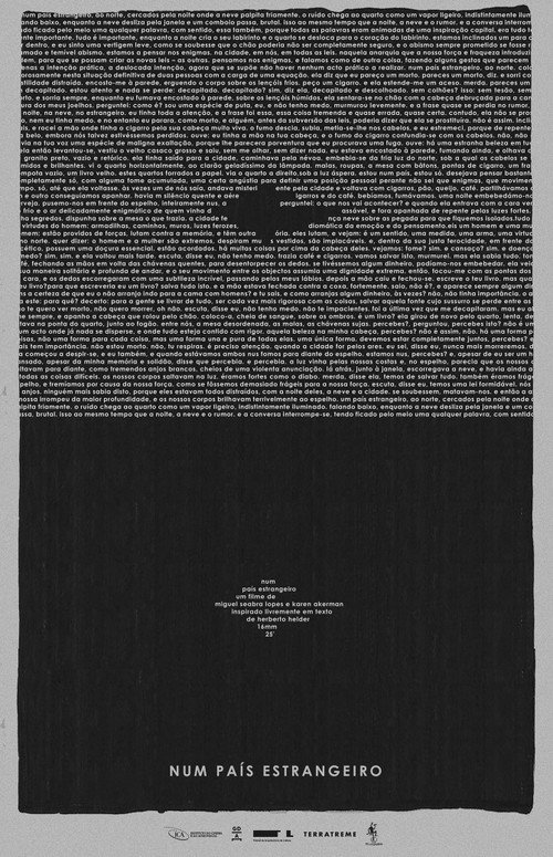 Movie poster for In a Foreign Country (2018)