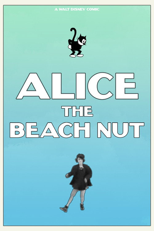 Movie poster for Alice the Beach Nut (1927)