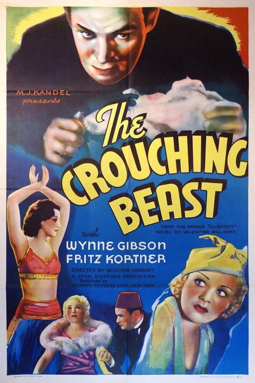 Movie poster for The Crouching Beast (1935)