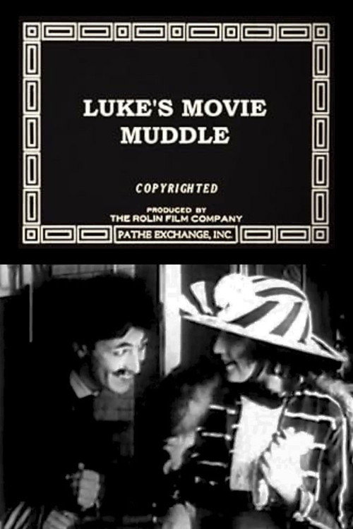 Movie poster for Luke's Movie Muddle (1916)