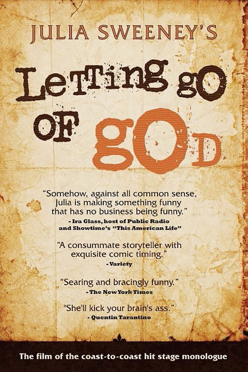 Movie poster for Julia Sweeney - Letting Go of God (2008)