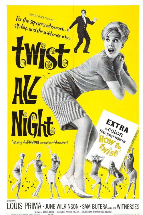 Movie poster for The Continental Twist (1961)