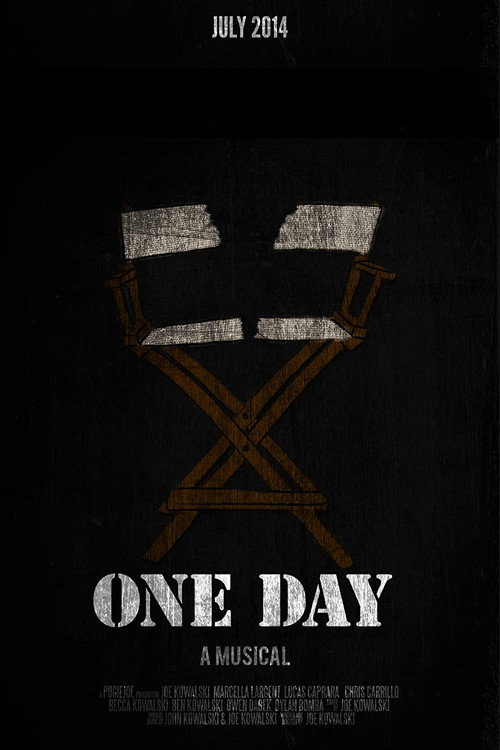 Movie poster for One Day: A Musical (2014)
