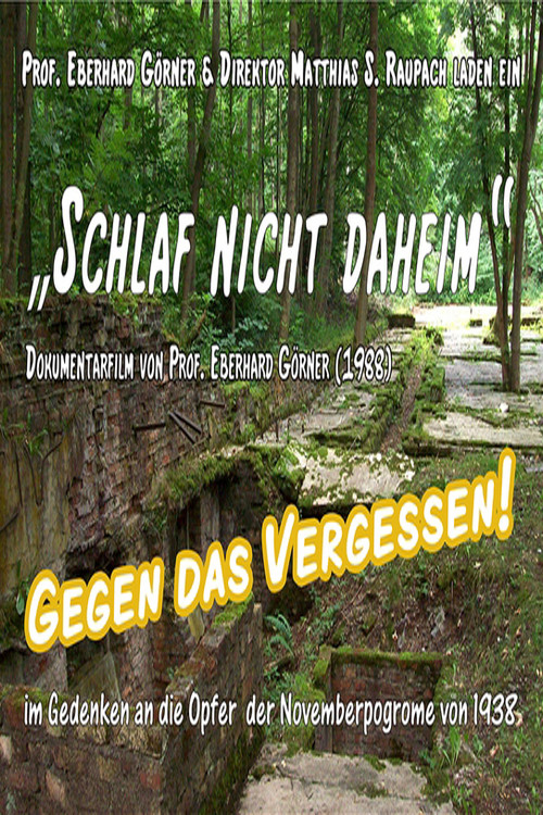 Movie poster for Schlaf nicht Daheim (1988)