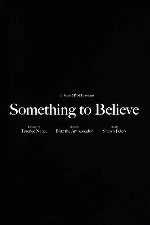 Movie poster for Blitz the Ambassador - Something to Believe (2010)
