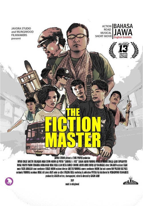 Movie poster for The Fiction Master