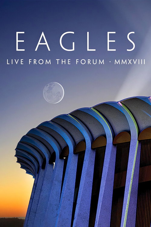 Movie poster for Eagles - Live from the Forum MMXVIII (2020)