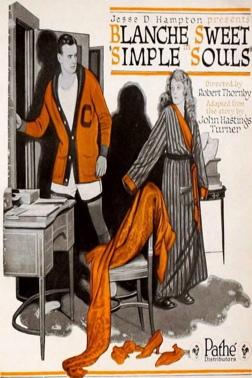 Movie poster for Simple Souls (1920)