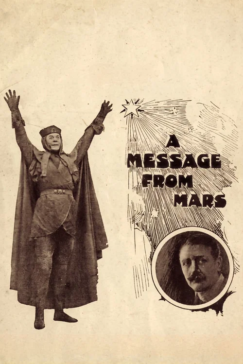 Movie poster for A Message from Mars (1913)