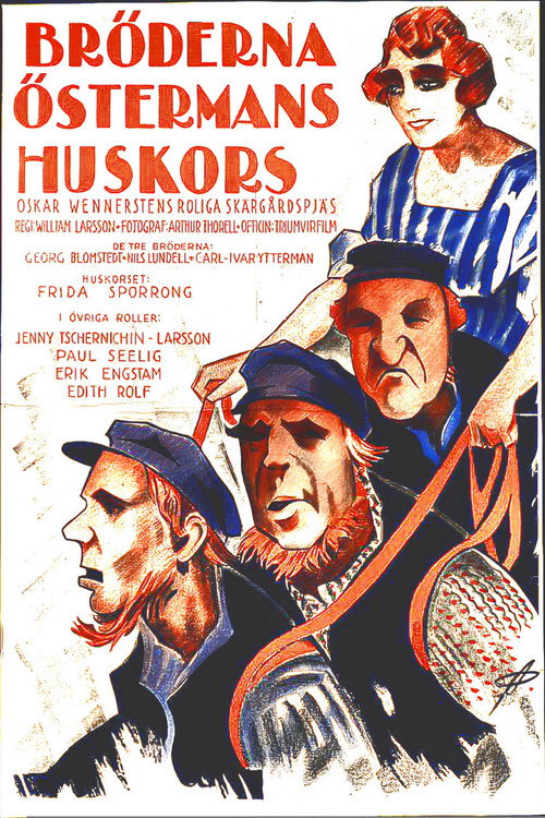 Movie poster for The Österman Brothers’ Virago (1925)