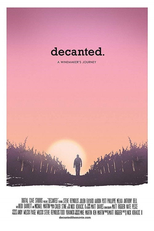 Movie poster for Decanted. (2016)