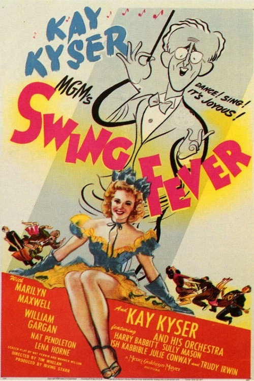 Movie poster for Swing Fever (1943)