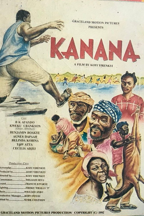 Movie poster for Kanana (1992)