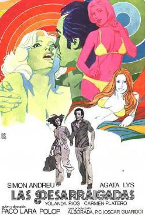 Movie poster for Las desarraigadas (1977)