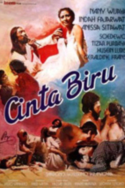 Movie poster for Cinta Biru