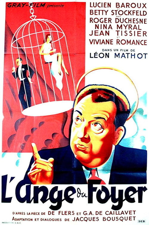 Movie poster for L'Ange du foyer (1937)