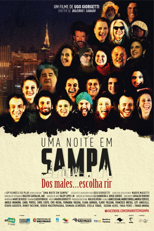 Movie poster for Uma Noite em Sampa (2016)