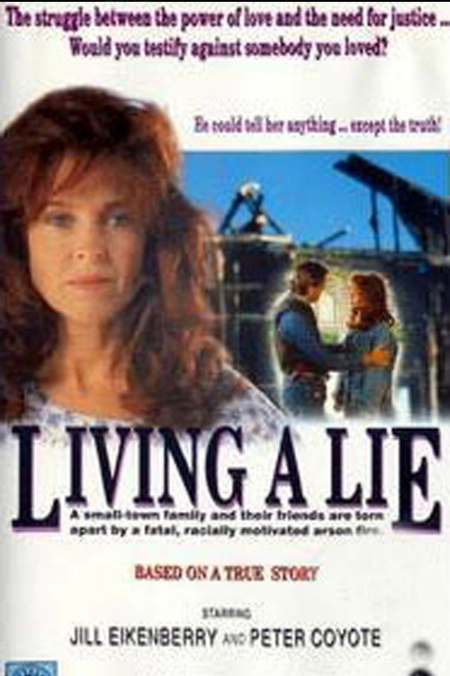 Movie poster for Living a Lie (1991)